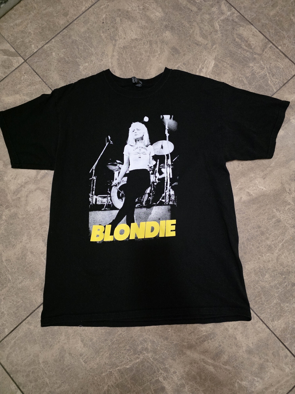 Classic Blondie Black Crew Neck T-Shirt